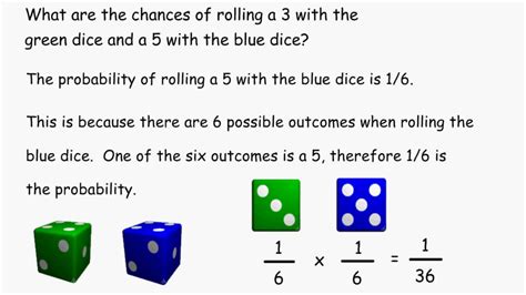 dice probability problems.